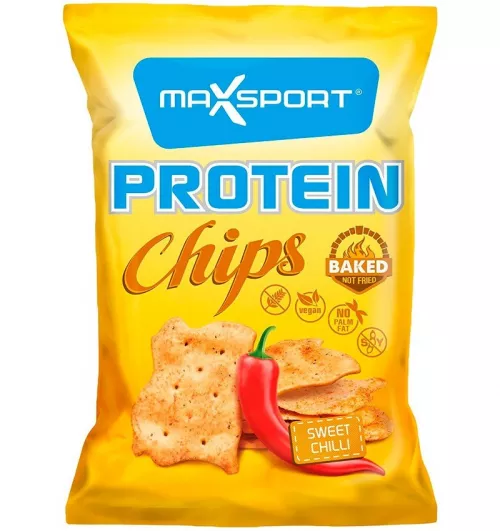 Chipsuri proteice sweet chilli, 45g, Max Sport