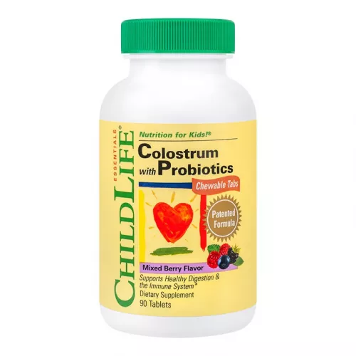 Colostrum Plus Probiotics Chewable, 90tb, Secom