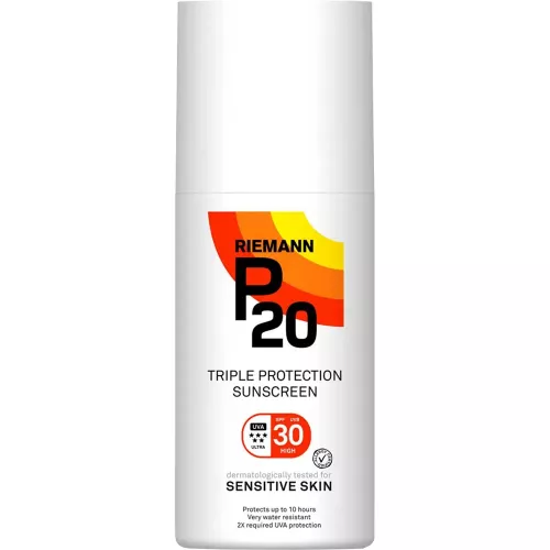 Crema de fata si corp P20 cu protectie solara SPF30 pentru piele sensibila, 200ml, Riemann
