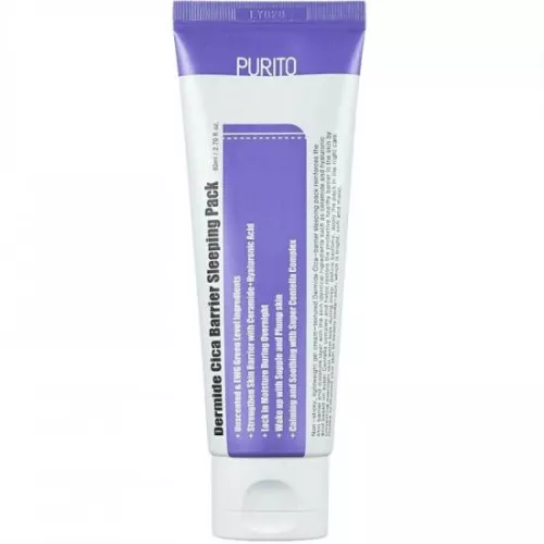 Crema de fata pentru noapte Dermide Cica Barrier, 80 ml, Purito