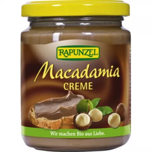 Crema din nuci de Macadamia, 250g, Rapunzel