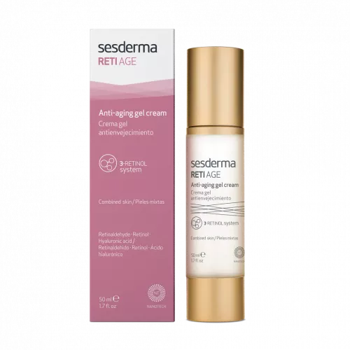 Crema-gel cu efect anti-imbatranire pentru ten mixt Reti Age 50 ml ( Sesderma)