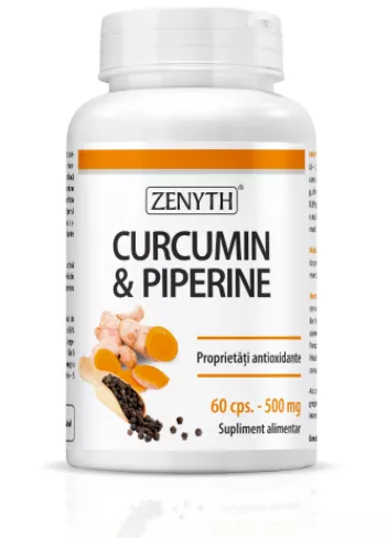 Curcumin & piperine x 60cps (Zenyth)