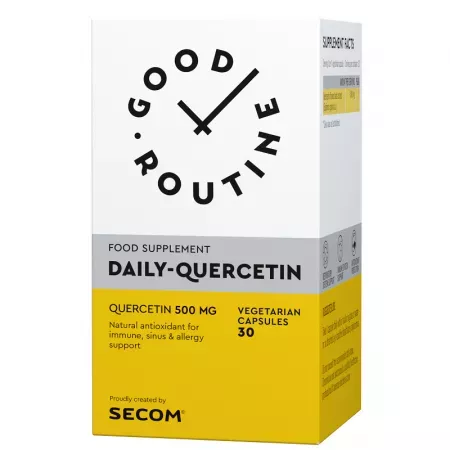 Daily Quercetin 500mg Good Routine, 30cps, Secom