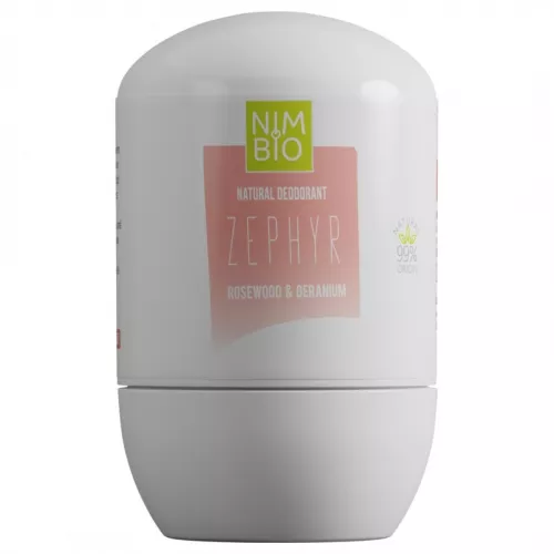 Deodorant roll-on natural pentru femei Zephyr, 50 ml, Nimbio