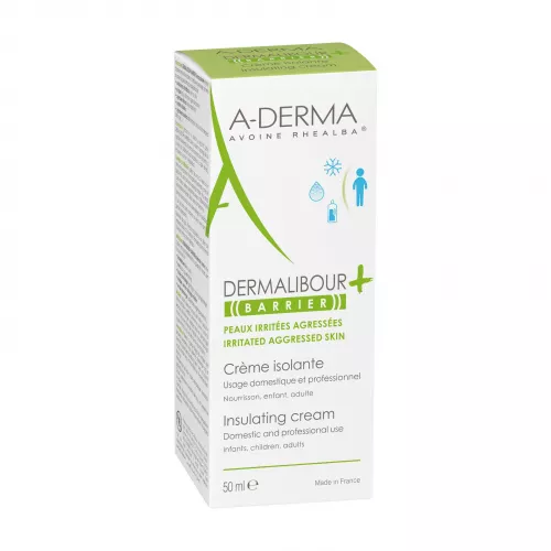 Dermalibour+ Crema protectoare  Barrier, 50 ml, A-Derma