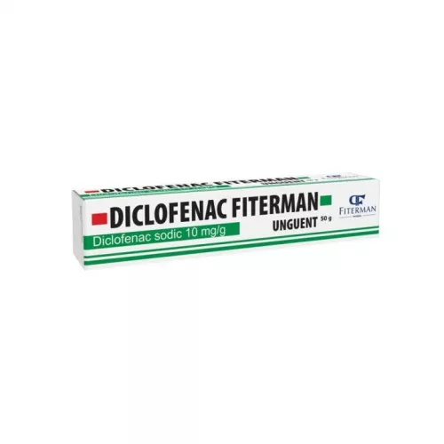Diclofenac Fiterman 10mg/g unguent x 50g
