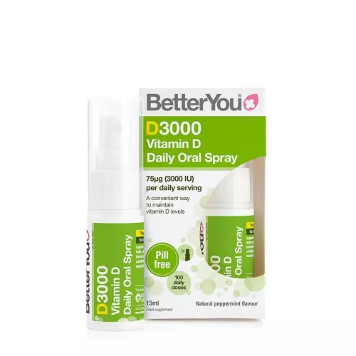 Spray oral vitamina D 3000UI, 15ml, BetterYou