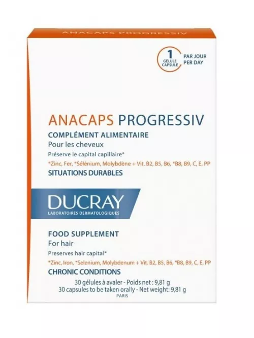 DUCRAY Anacaps progresiv x 30cps