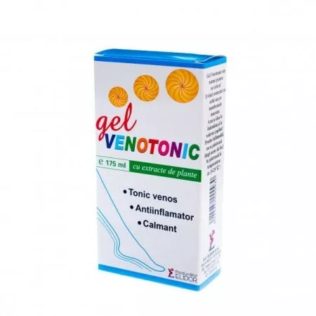 Venotonic gel, 175ml, Elidor