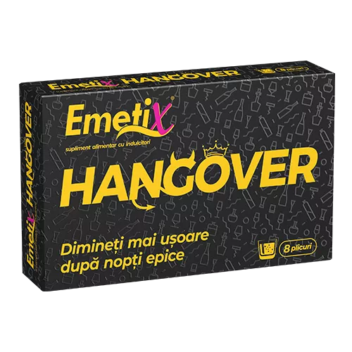 Emetix Hangover, 8 plicuri, FITERMAN