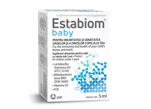 Estabiom Baby Solutie, 5 ml, USP