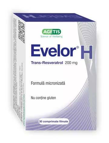 Evelor H, 30 comprimate, Agetis