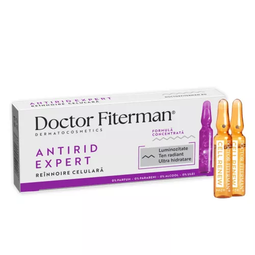 Tratament Antirid Expert, 2ml, 10 fiole, Fiterman