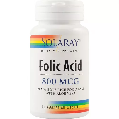 Folic acid 800mcg x 100cps (Secom)