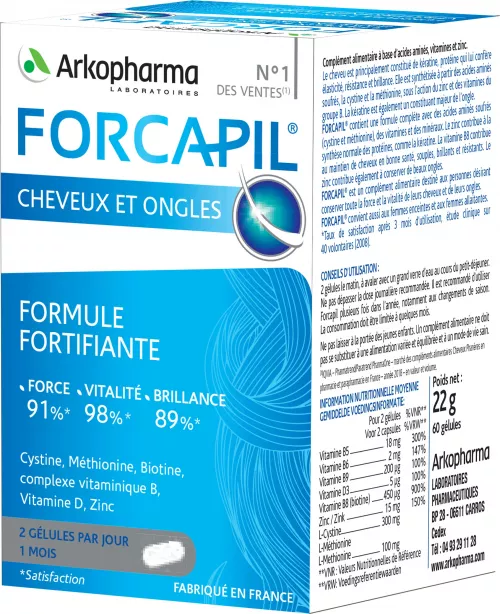 Forcapil, 60 capsule, Arkopharma