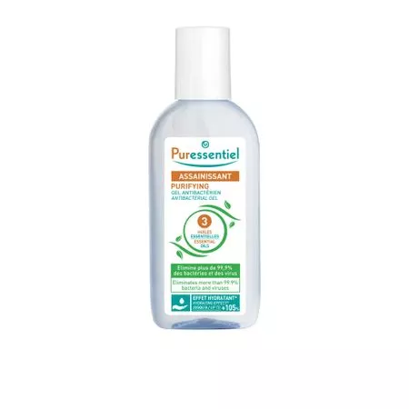 Gel antibacterian de purificare cu 3 uleiuri esentiale 80 ml(Puressentiel)