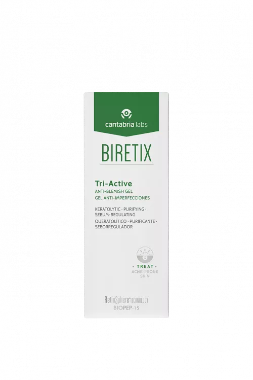 Gel anti-imperfectiuni Tri-Active Biretix, 50 ml, Cantabria Labs