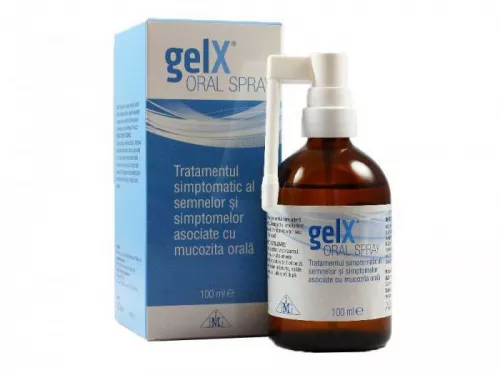 GelX oral spray, 100ml, BMG Pharma
