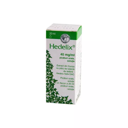 Hedelix 40 mg/m picaturi orale solutie, 20 ml, Krewel Meuselbach