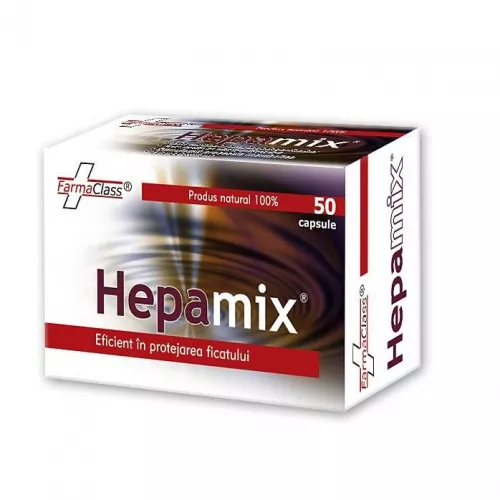 Hepamix, 50 capsule, FarmaClass