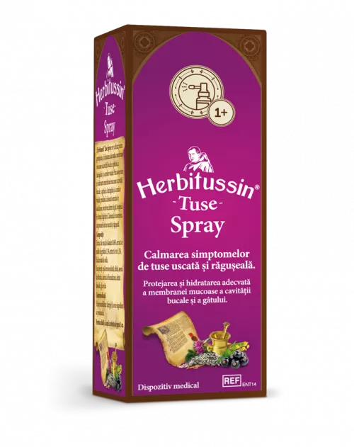 Herbitussin Tuse Spray oral, 30 ml,  USP