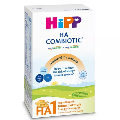 HIPP HA1 Combiotic lapte hipoalergenic de la nastere, 350 g