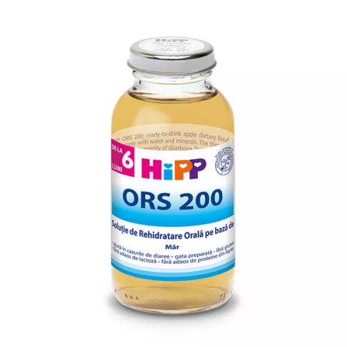 Hipp Ors bautura rehidratanta impotriva diareei cu mar 6luni+, 0,2l