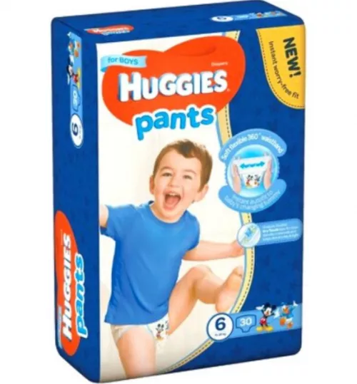 HUGGIES Pants 6 Boy (15-25kg) x 30buc