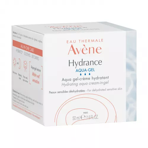 Gel crema hidratant Hydrance Aqua Gel, 50ml, Avene