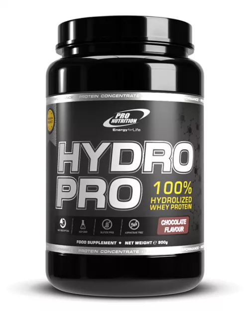 Hydro Pro 100% izolat proteic cu aroma ciocolata, 900 g, Pro Nutrition