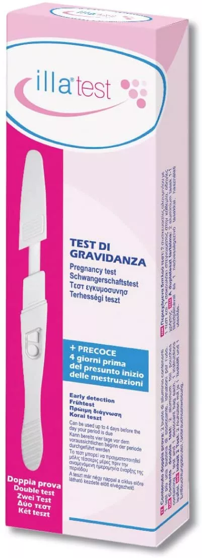 Test de sarcina precoce, 2 bucati, Illa Test