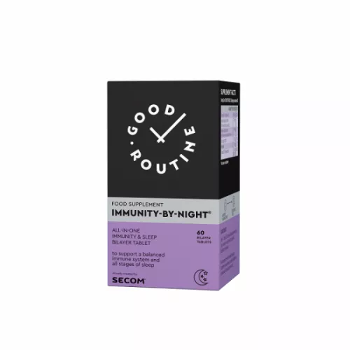 Immunity By Night, 60 compriate, Good Routine