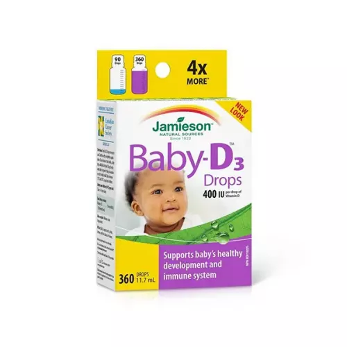 Vitamina D3 picaturi pentru copii, 11.7ml, Jamieson