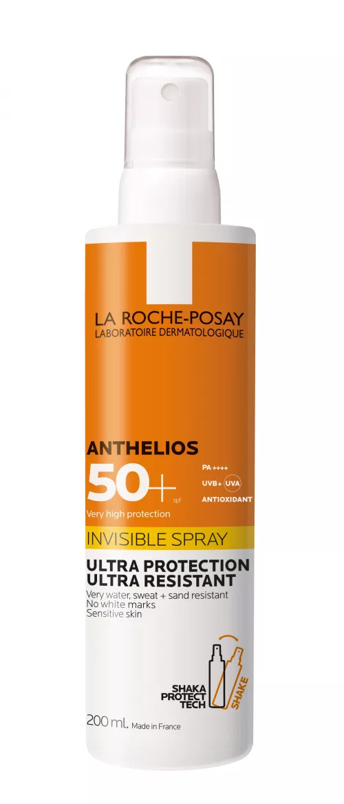 Spray invizibil fara parfum SPF50+ Anthelios, 200ml, La Roche-Posay