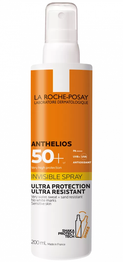 Spray Invizibil Anthelios  SPF50+, 200ml, LA ROCHE-POSAY