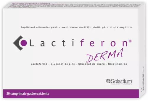 Lactiferon Derma, 30 comprimate, Meditrina