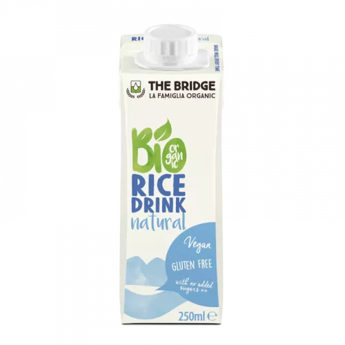 Lapte vegetal bio de orez, 1l, The Bridge