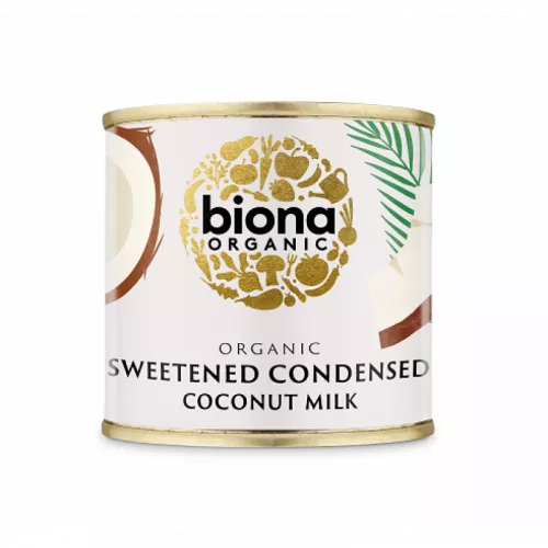 Lapte condensat de cocos Bio, 210g, Biona