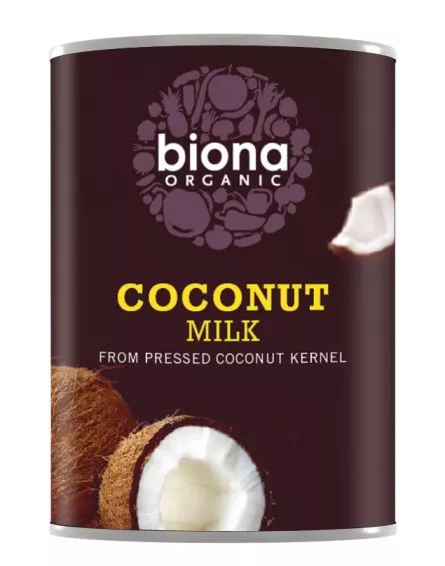 Lapte de cocos, bio, 400ml, Biona