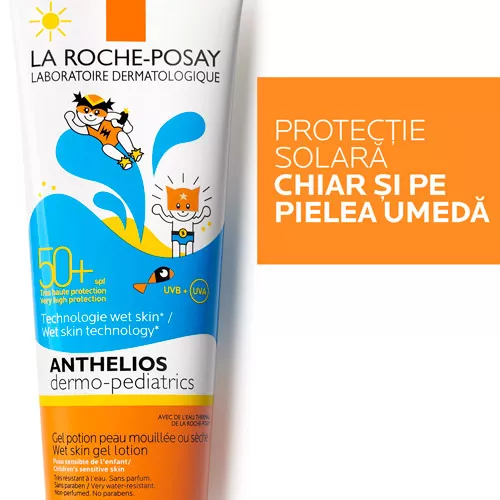 Anthelios Dermo-Pediatrics Wet Skin Gel fluid SPF50+ 250ml, LA ROCHE-POSAY
