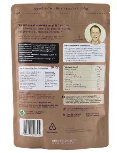 Macuchino pulbere bio, 200g, Republica Bio