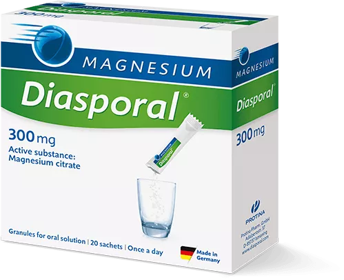 Magnesium diasporal 300 gr.sol.or x 20pl