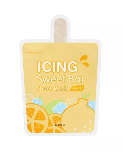 Masca faciala Icing Sweet Bar luminozitate cu Hanrabong 21g (A'Pieu)