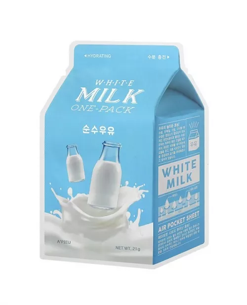 Masca White Milk hidratare 21g (A'Pieu)