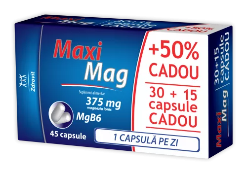 Zdrovit MaxiMag x 30cps+15cps(50%)-cad