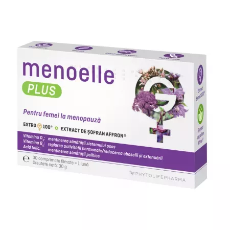 Menoelle Plus, 30 comprimate, PhytoLife