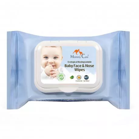Mommy Care Baby servetele biodegradabile fata si nas, 24 buc