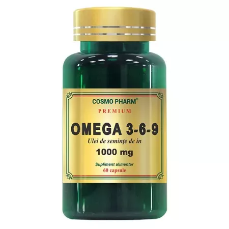 Omega 3-6-9, 60 capsule, Cosmopharm