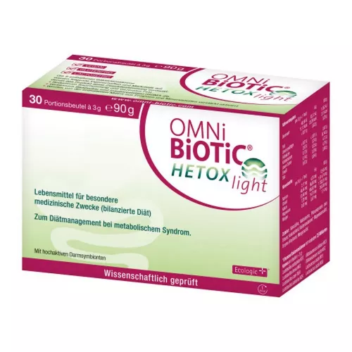 Omni Biotic hetox light 3g, 30 plicuri, Allergosan